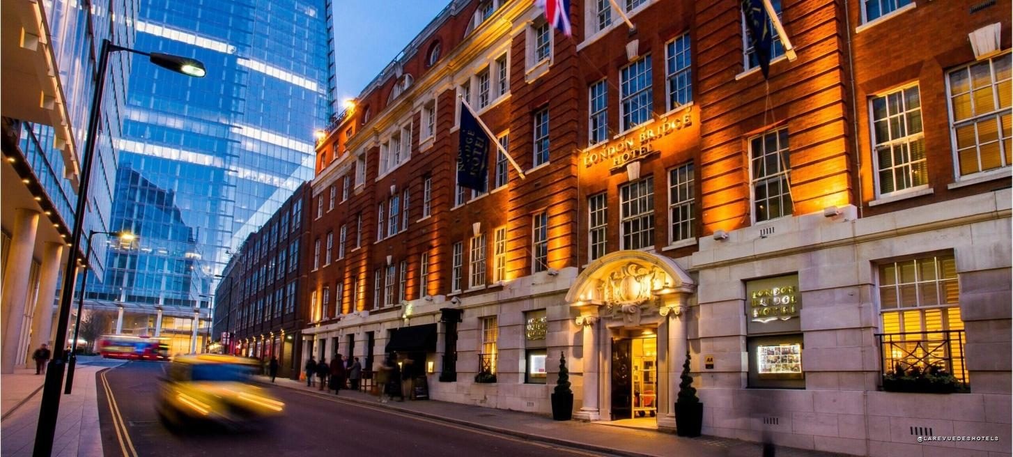 Le London Bridge Hotel passe sous enseigne Tapestry Collection by Hilton : 153 chambres et 12 millions de livres de travaux d’ici 2028