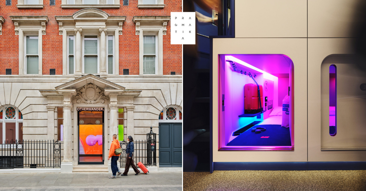 À Londres, une ancienne auberge de jeunesse a été transformée en hôtel capsule de 566 lits.